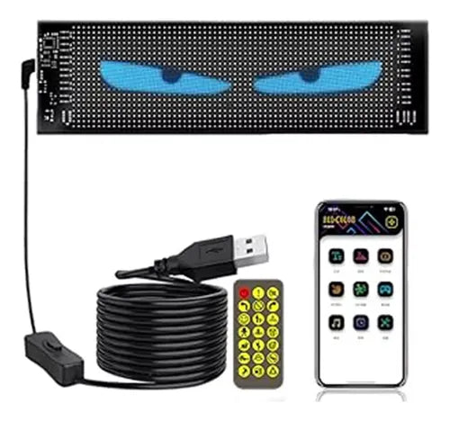 PANTALLA LED PARA AUTO FLEXIBLE 7X 17 CM